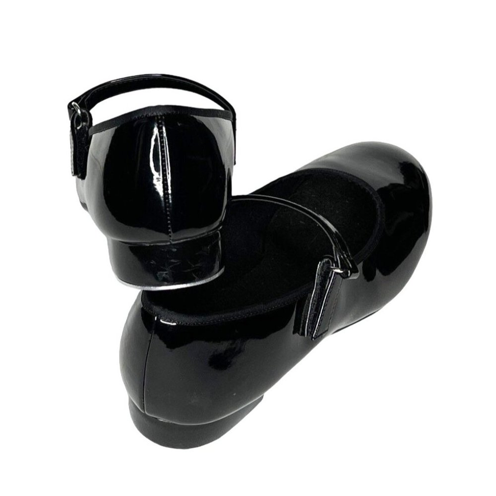 010 ABT SPOTLIGHTS TAP SHOES BLACK MARYJANE STRAP 4.5 Posh Show sb7 - Picture 2 of 5